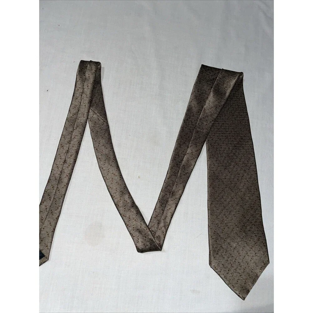 Graham & Lockwood Men’s Dress Tie Size 56” Pewter Business Formal